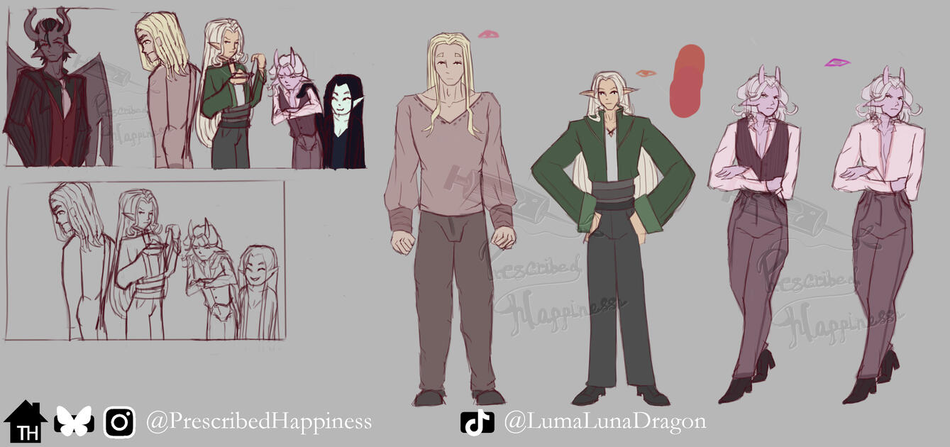 Demon Generals, Outfit Concepts (2025)