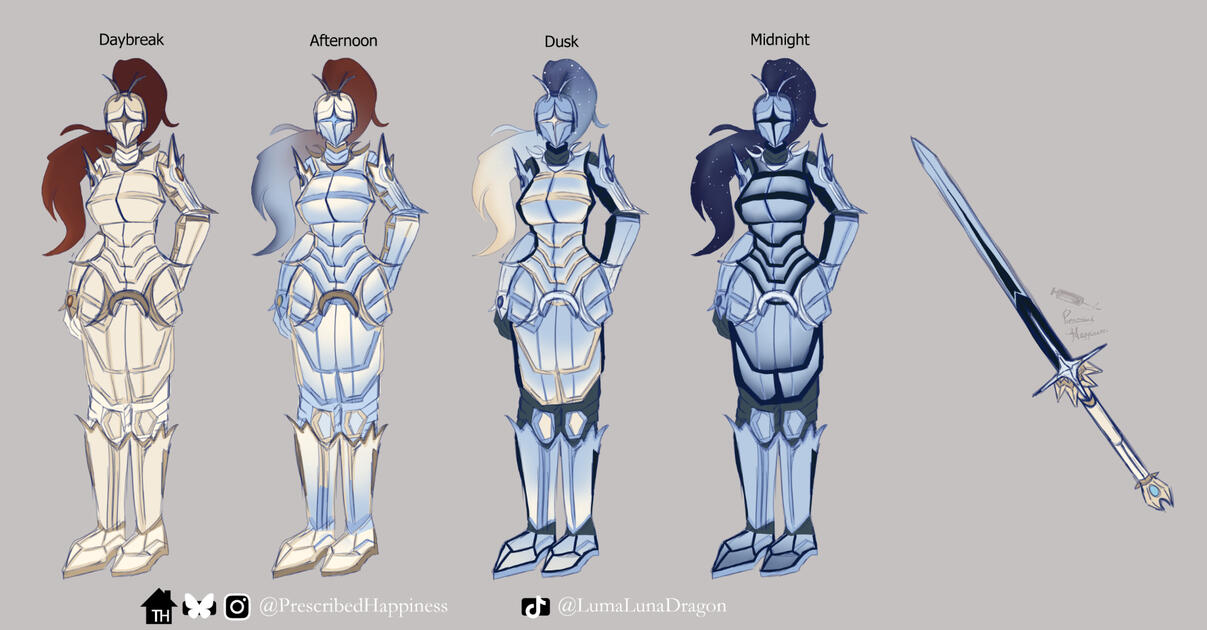 Lunar Knightess, Concept Art (2025)